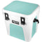 Teal and Yellow Polka Dots YETI Roadie 24 Hard Cooler Skin