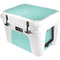 Teal and Yellow Polka Dots YETI Tundra 35 Hard Cooler Skin