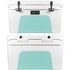 Teal and Yellow Polka Dots YETI Tundra 45 Hard Cooler Skin