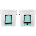 Teal and Yellow Polka Dots YETI Tundra 45 Hard Cooler Skin