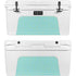 Teal and Yellow Polka Dots YETI Tundra 65 Hard Cooler Skin