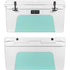 Teal and Yellow Polka Dots YETI Tundra 75 Hard Cooler Skin
