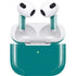 Teal Blue Solid Apple AirPods (3rd Gen 2021) Skin