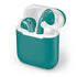 Teal Blue Solid Apple AirPods Skin