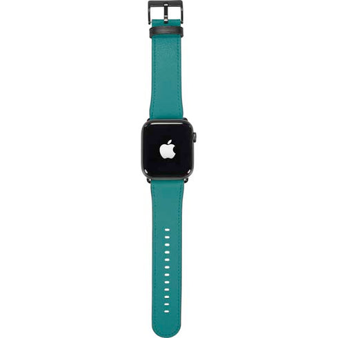 Teal Blue Solid Apple Watch Band 42-44mm