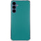 Teal Galaxy S24 Clear Case