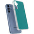 Teal Galaxy S24 Clear Case