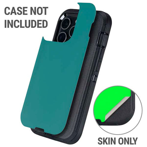 Teal Otterbox Defender iPhone Skin