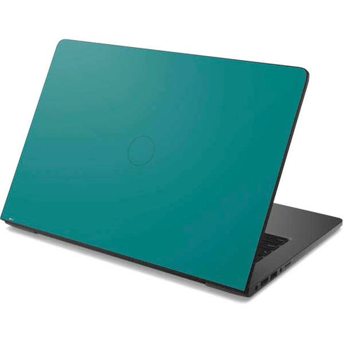 Teal Blue Solid Dell Chromebook Skin