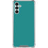 Teal Blue Solid Galaxy A13 5G Clear Case