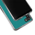 Teal Blue Solid Galaxy A21 Clear Case