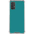 Teal Blue Solid Galaxy A32 5G Clear Case