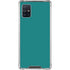 Teal Blue Solid Galaxy A51 5G Clear Case