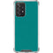 Teal Blue Solid Galaxy A52 5G Clear Case