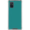 Teal Blue Solid Galaxy A71 5G Clear Case