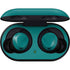 Teal Blue Solid Galaxy Buds Skin