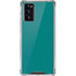 Teal Blue Solid Galaxy Note20 5G Clear Case