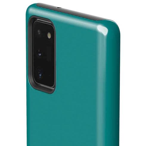 Teal Blue Solid Galaxy Note20 5G Pro Case