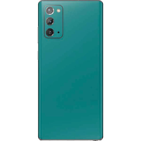 Teal Blue Solid Galaxy Note20 5G Skin