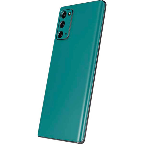 Teal Blue Solid Galaxy Note20 5G Skin