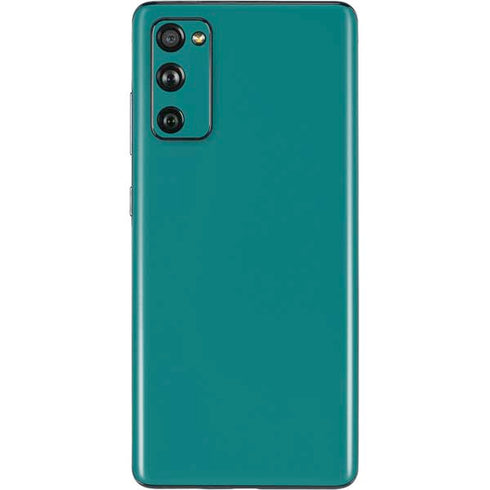 Teal Blue Solid Galaxy S20 Fan Edition Skin