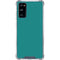 Teal Blue Solid Galaxy S20 FE Clear Case