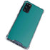 Teal Blue Solid Galaxy S20 FE Clear Case