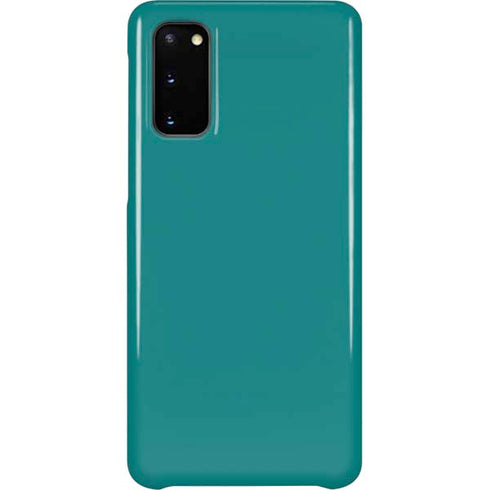 Teal Blue Solid Galaxy S20 Lite Case