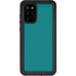 Teal Blue Solid Galaxy S20 Plus Waterproof Case