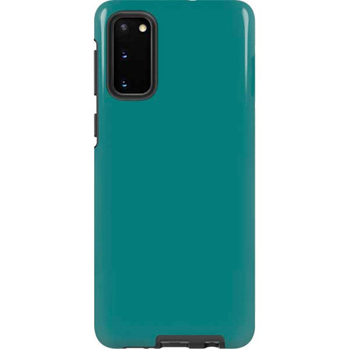 Teal Blue Solid Galaxy S20 Pro Case