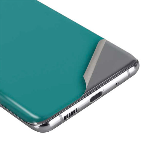 Teal Blue Solid Galaxy S20 Skin