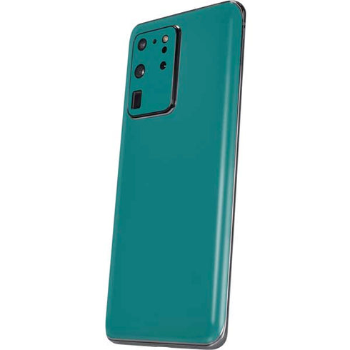 Teal Blue Solid Galaxy S20 Ultra 5G Skin