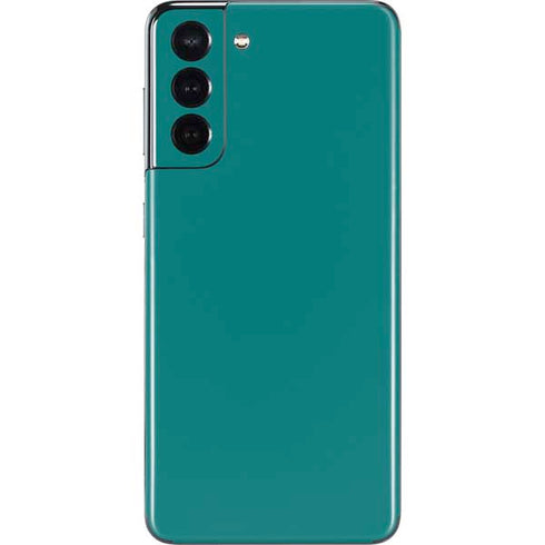 Teal Blue Solid Galaxy S21 5G Skin