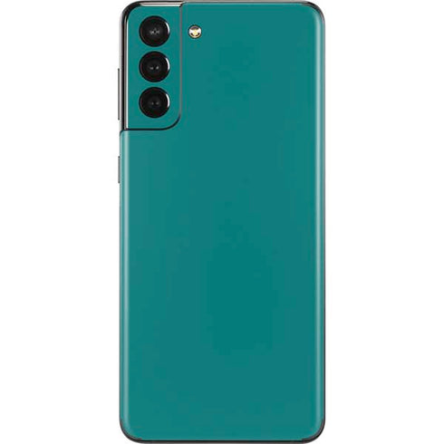 Teal Blue Solid Galaxy S21 Plus 5G Skin