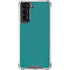 Teal Blue Solid Galaxy S22 Clear Case
