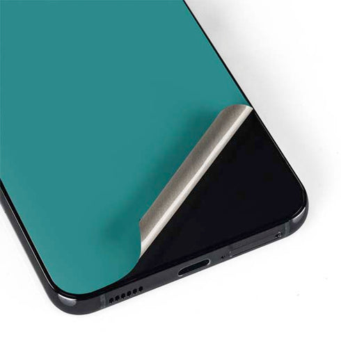 Teal Blue Solid Galaxy S22 Plus Skin