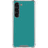 Teal Blue Solid Galaxy S23 Clear Case