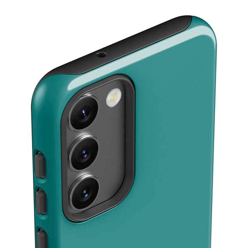 Teal Blue Solid Galaxy S23 Plus Pro Case