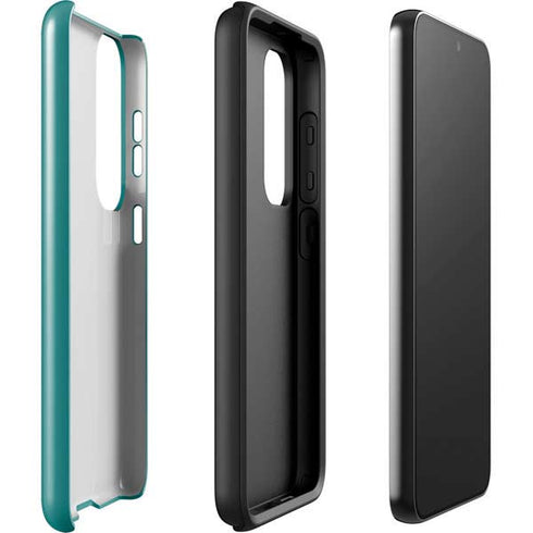 Teal Blue Solid Galaxy S23 Plus Pro Case