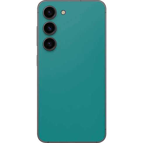 Teal Blue Solid Galaxy S23 Skin