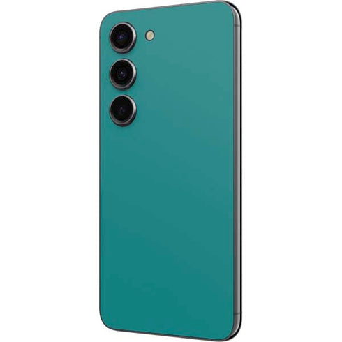 Teal Blue Solid Galaxy S23 Skin