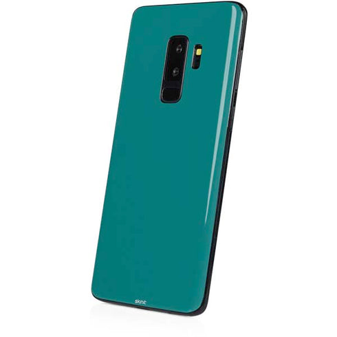 Teal Blue Solid Galaxy S9 Plus Skin