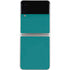 Teal Blue Solid Galaxy Z Flip3 5G Skin