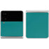 Teal Blue Solid Galaxy Z Flip4 5G Skin