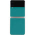Teal Blue Solid Galaxy Z Flip4 5G Skin