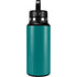 Teal Blue Solid Hydro Flask 32oz Wide Mouth Skin