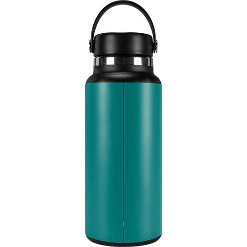 Teal Blue Solid Hydro Flask 32oz Wide Mouth Skin