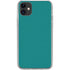 Teal iPhone 11 Clear Case