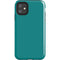 Teal Blue Solid iPhone 11 Impact Case
