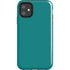 Teal Blue Solid iPhone 11 Impact Case